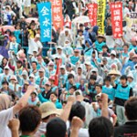 Protest rally marks the 30th anniversary of Okinawa’s return to Japan