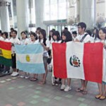 Okinawa Junior Study Tour - children of Okinawan immigrants learn about Okinawa