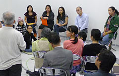 Seventy people gather to discuss the establishment of an Okinawan Language Immersion School