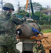 Disposal of unexploded ordnance at Shuri High School forces more than 2000 people to evacuate