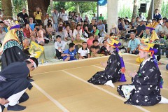August dance festival held on Tarama wishing for a good harvest