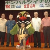Ada in Kunigami proclaims itself to be providing habitat for the Okinawan rail