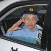 Ninety-five year-old woman becomes police chief for a day in Motobu