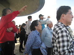 Peace Boat and Korean environmental foundation co-host a tour concerning U.S. military base issues in Okinawa