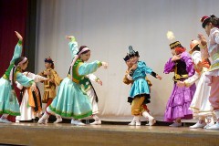 Orphans from Mongolia hold a charity performance in Okinawa