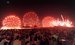 10,000 fireworks in Ocean Expo Park Summer Festival