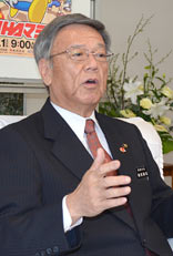 Naha Mayor Onaga comments on pressure from LDP for Henoko relocation
