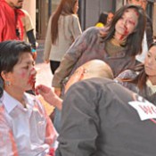 40 people turn into zombies in Okinawa City