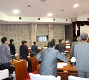 Nago Council adopts statement protesting against Governor's approval of Henoko landfill