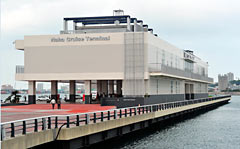 New cruise ship terminal building completed in Naha