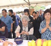 Davao statue memorial service held for the Okinawan war dead in Philippines