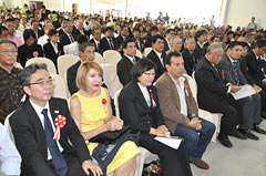 Ceremony for the 60th anniversary of Okinawan immigration to Bolivia held