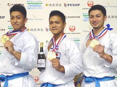 Okinawa team wins championship at Karate 1 Premier League