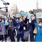 7,000 citizens form human chain in Tokyo to protest against new US base in Henoko