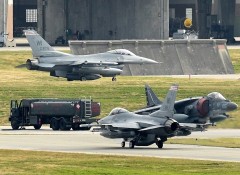 12 F-16 Fighting Falcon from Air National Guard base to Kadena Air Base