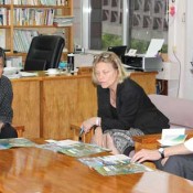 Scandinavian diplomats learn about Henoko issue from Nago Mayor