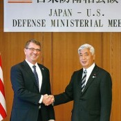 US Defense Secretary stresses importance of realignment of US forces in Japan, including Henoko relocation