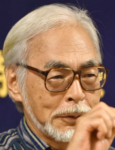 Hayao Miyazaki tells reporters he will do everything he can to prevent Henoko base construction 
