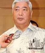 Nago Mayor at odds with defense minister; says distance between them has not narrowed on Henoko relocation.