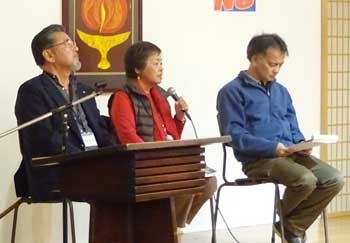 All Okinawa Council delegation to US meets with citizens’ groups, conveys opposition to base construction