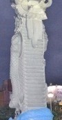 Dragon pillar erected at Naha Cruise Terminal to act as a symbol of welcome to Naha