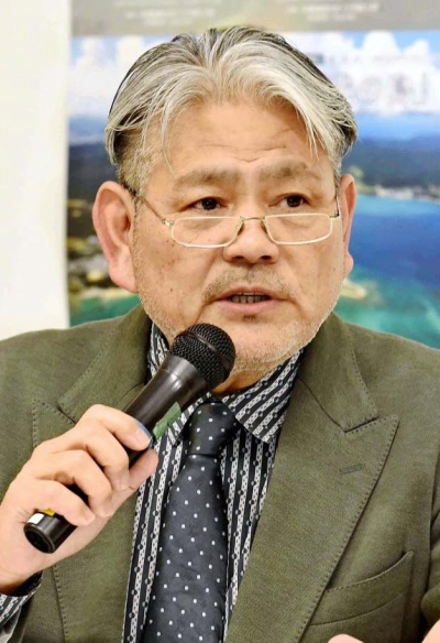 Business leader says 2,000 people will be given opportunity to work in Henoko if hotels are built instead of US base