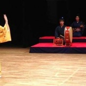 Okinawan Nisei Ono Immersed in Ryukyu Performing Arts