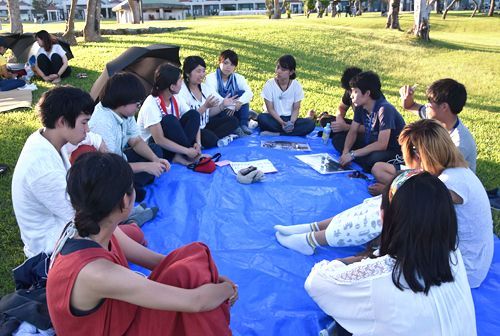 Youth from Okinawa, Hiroshima and Nagasaki share thoughts on peace