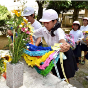 57th anniversary memorial ceremony for US military jet crash into Miyamori Elementary School
