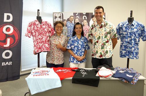 Okinawa karate shirts for sale internationally