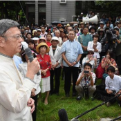 Onaga: “Government trying to wrest Okinawa into submission” with lawsuit
