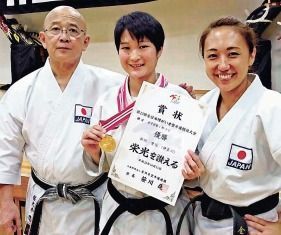 Physically challenged karate champion and the two masters behind her success