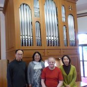 Pipe organ at church in Chatan revives its timbre