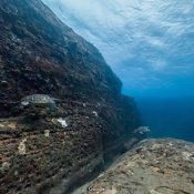 Walking underwater in Okinawa with google underwater street view