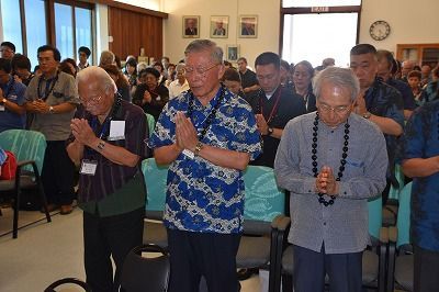 First memorial service held for 12 Okinawan POWs who died in Hawaii