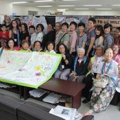 An international meeting of women has called for peace without military and the cancellation of the new Henoko base