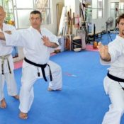 French practitioners hone their skills at karate’s birthplace in Okinawa