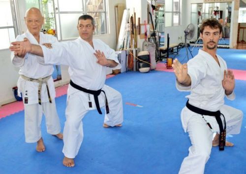 French practitioners hone their skills at karate’s birthplace in Okinawa