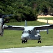 Futenma-based MV-22 Osprey crashes off the coast of Australia seven months after an accident in Okinawa, people concerned and angered