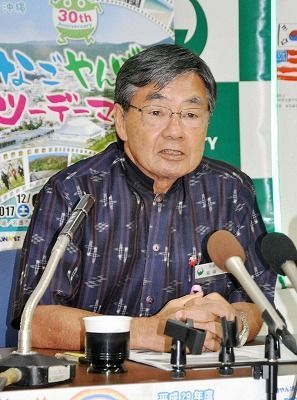 Nago mayor calls for a stop to Henoko base construction and a survey of coral, fears indifference toward Henoko in House of Representatives election