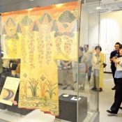 Special exhibit showcasing the revitalization of Okinawan theater, fashion, and photography on display at Prefectural Peace Memorial Museum