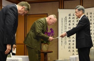 “Give me a break!” Okinawa Governor issues protest to top US military official in Okinawa after drunk driving incident