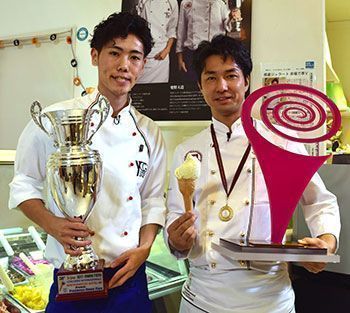 First Japanese hailing from Ginowan City crowned best gelato-maker in the world