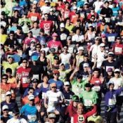 12,410 runners hit the streets on a clear and sunny day for the Okinawa Marathon