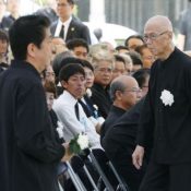 Okinawa and Japan renew their tensions at memorial ceremony over base issue