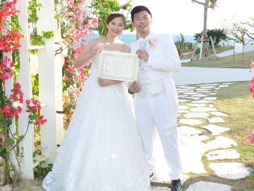 Visitors coming to Okinawa from abroad for “Legal Weddings” increasing rapidly