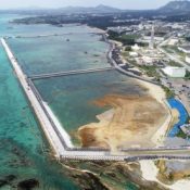 Central government considers Henoko seafloor reinforcement method using 60,000 sand pillars