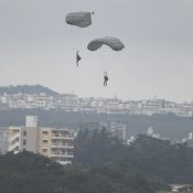 U.S. military conducts second parachute drop training of 2019 despite opposition