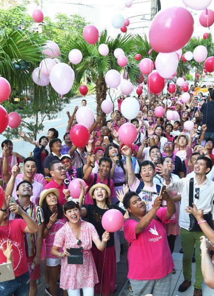 Toward a colorful society: “Pink Dot” LGBTQ+ event held in Naha