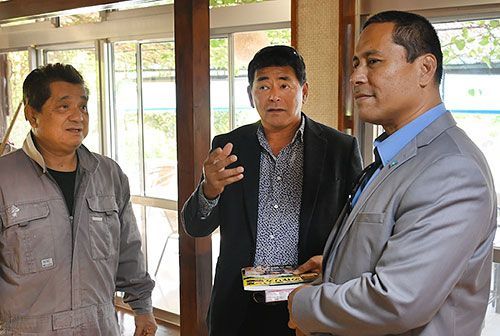 Palau presidential chief of staff explores his Okinawan roots